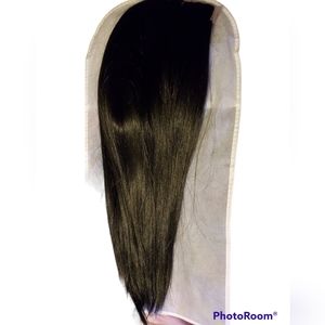 NWOT Black synthetic hair front lace wig 24 inches